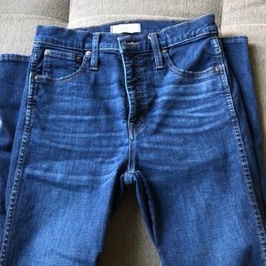 Madewell High rise Skinny Jeans